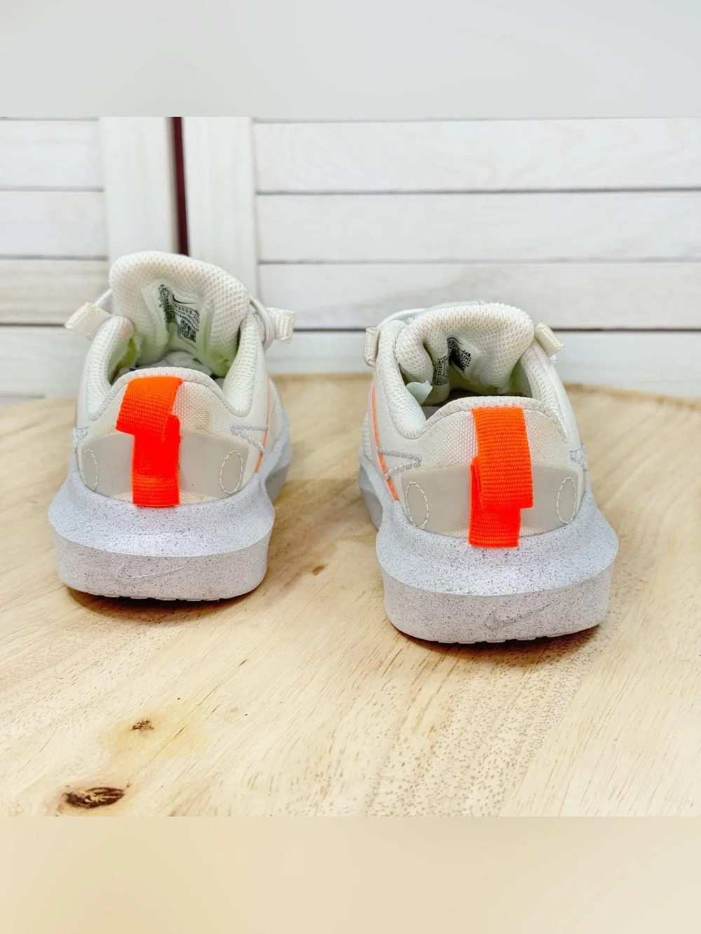 Nike Kids Crater Impact Slip On Sneakers Summit White Size 10 DB3553-100